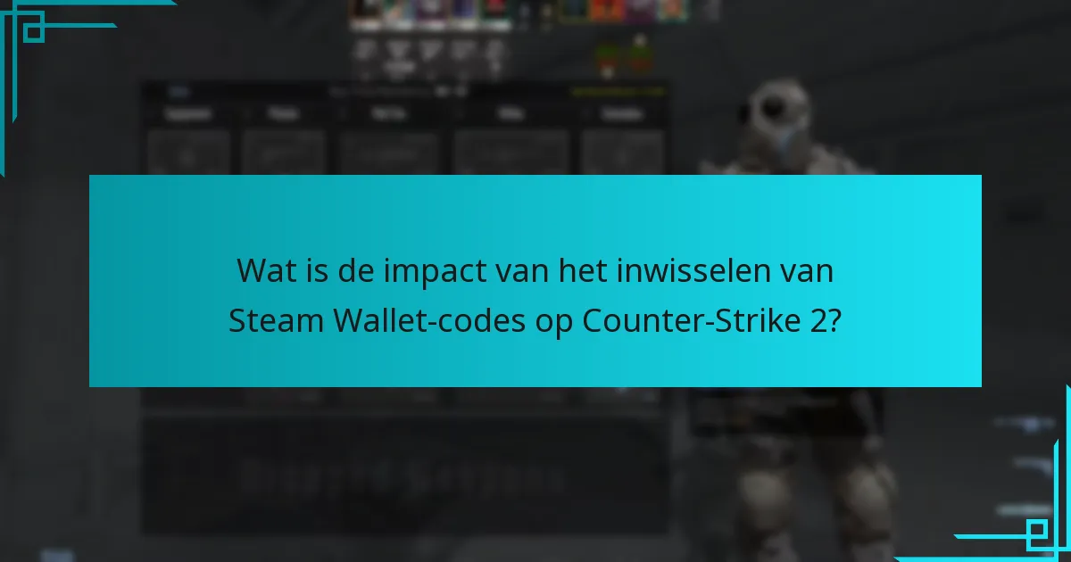 Welke items kunnen worden gekocht met Steam Wallet-codes in Counter-Strike 2?