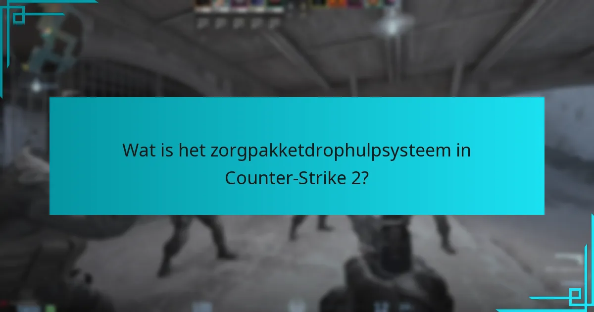 Hoe verhouden zorgpakketdropped zich tot vergelijkbare systemen in andere spellen?