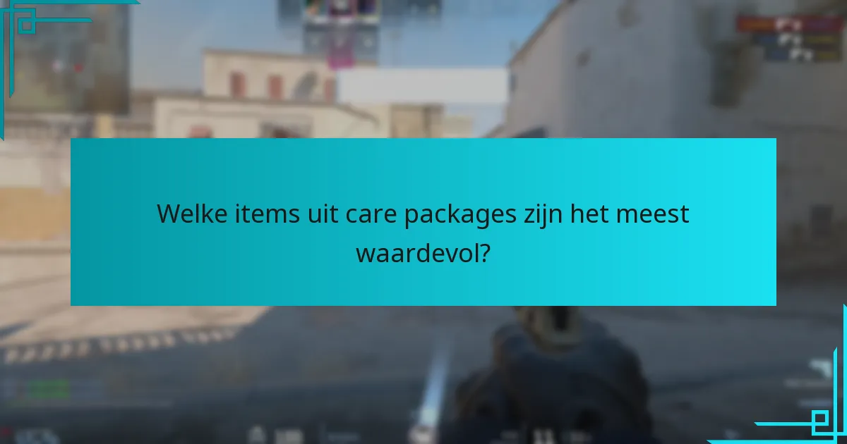 Wat zijn de risico’s verbonden aan care package drops?